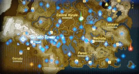 gerudo tower map